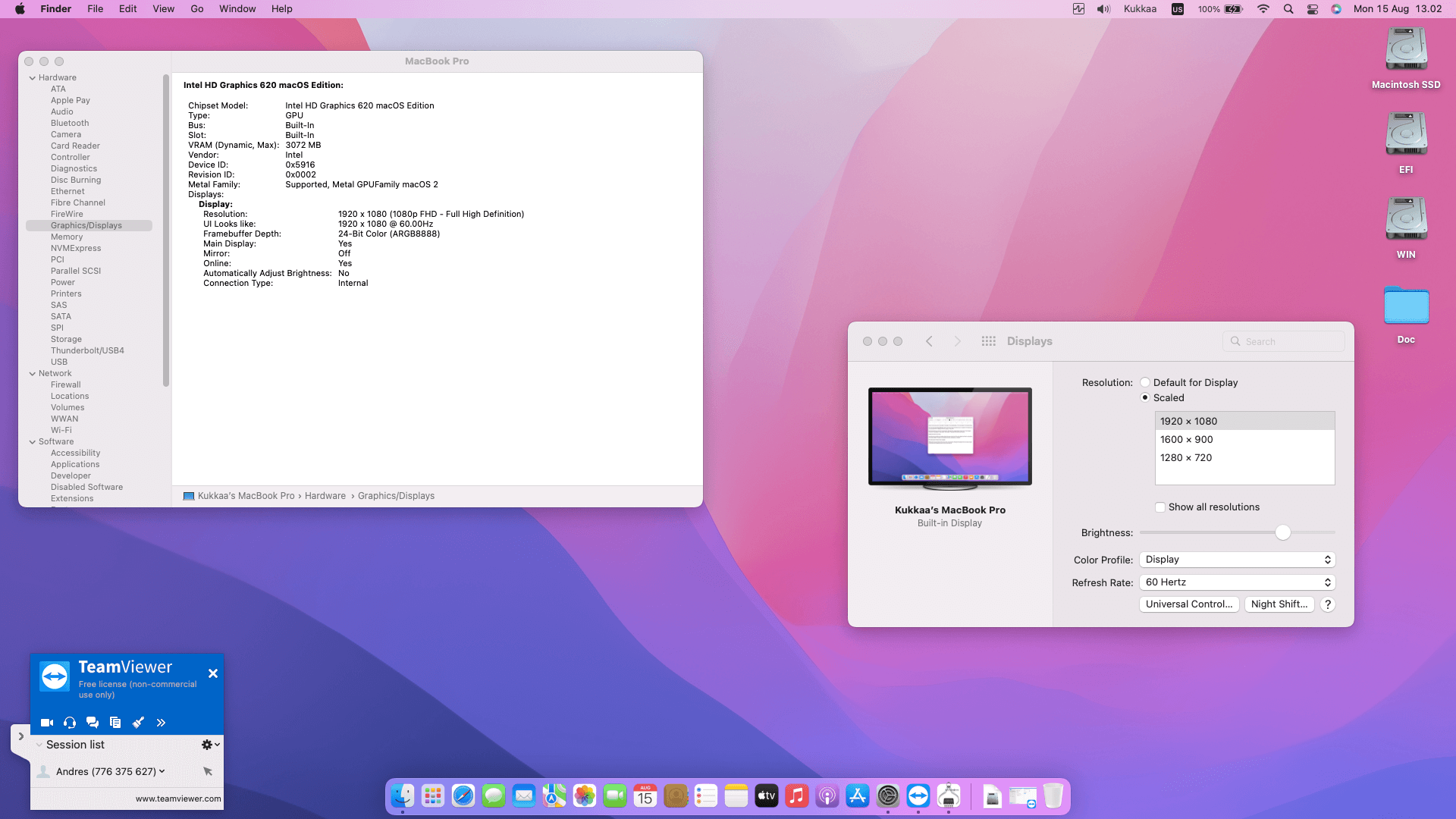 Dell Latitude 7390 2nd [KabyLake   Intel HD 620 + I2C]   OpenCore 3